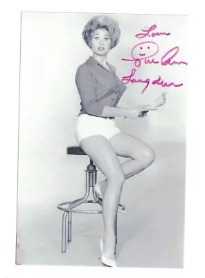 $37.99 • Buy Sue Ane Langdon Signed Autographed 4 X 6 Photo Actress Sexy B