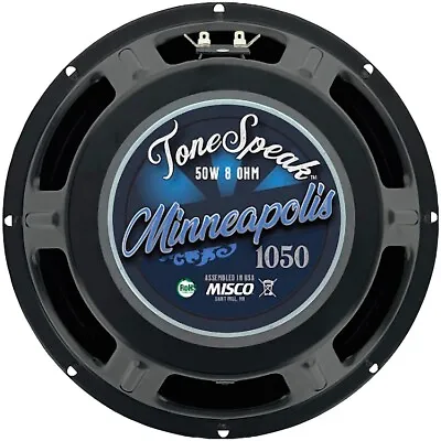 ToneSpeak Minneapolis 1050 10  50W Guitar Speaker 8 Ohm • $129.99