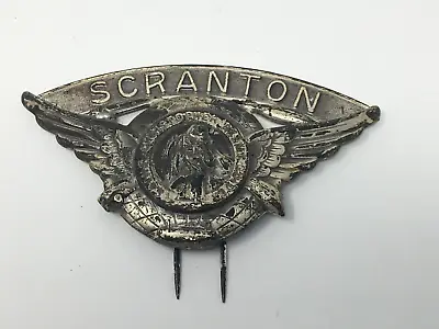 Vintage St Christopher Scranton Sun Visor Pin Saint Auto Guide Highway Accessory • $19.95