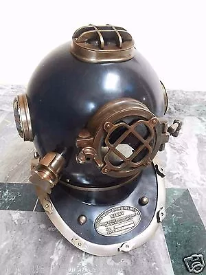 Antique Vintage Diving Helmet Brass Divers Maritime U.s Navy Mark V • $315