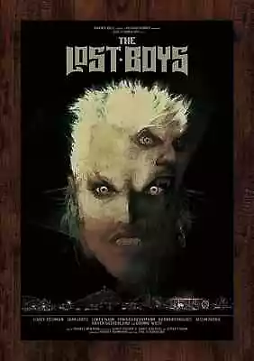 The Lost Boys David Vampire Gang Movie Poster Mondo #/60 Art Print 24x36 • $106