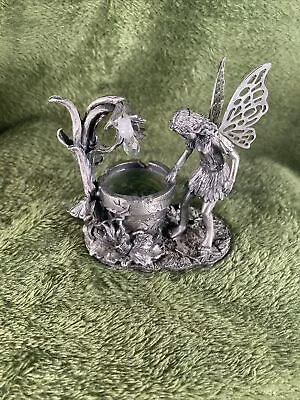 Consulting The Sage Fairy Ornament 3891 Pewter Tudor Mint Myth & Magic 9cm • £17.49