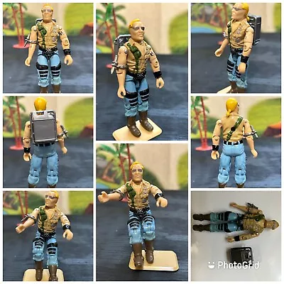 GI Joe Cobra Buzzer 1985 Near Complete Dreadnok Vintage Hasbro 3.75 ARAH • $30