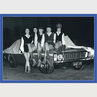 Ford Falcon XW 500 Retro Art Print - Dealer Promo With Models - 3 Sizes Poster • $25.16