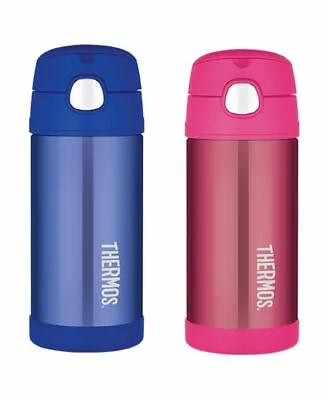 $27.50 • Buy NEW THERMOS FUNTAINER 355ml DRINK BOTTLE Flask Vacuum Insulated SS BLUE PINK