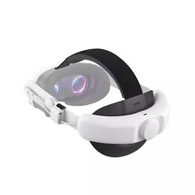 Kiwi Design For META Oculus Quest 3 Comfort Battery Head Strap White Colour 24 • $104.62