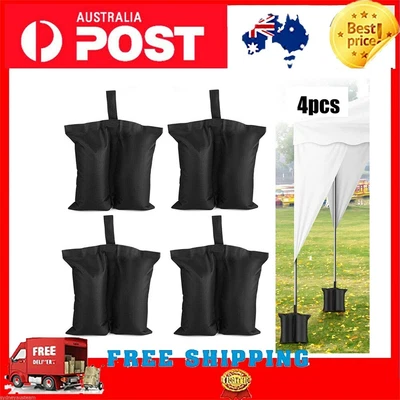 $32.25 • Buy 4x Gazebo Foot Leg Pole Sandbag Weights Market Stall Tent Sand Bag