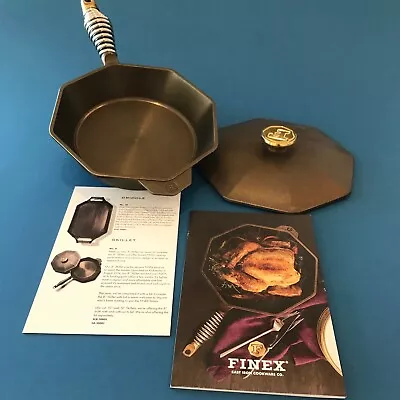 Finex-8 Inch Skillet With Lid Cast Iron-finex Lifetime Replacement • $165