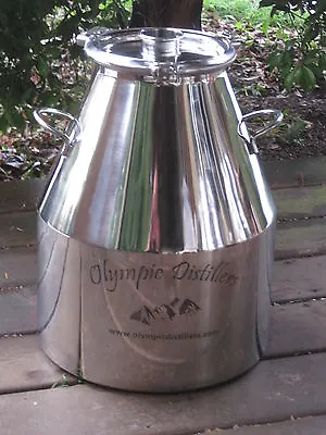 8 Gallon Stainless Steel Moonshine Whiskey Still Boiler Kettle Mash Pot • $229.95