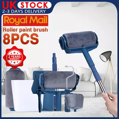 Paint Roller Professional Paint Rollers And Trays Sets Flexible Paint Rollers • £13.55