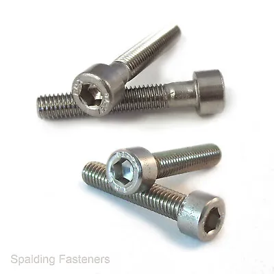 M12(12mm�) CAP SCREWS HEX SOCKET ALLEN KEY BOLTS A4-80 HIGH TENSILE STAINLESS • £41.90