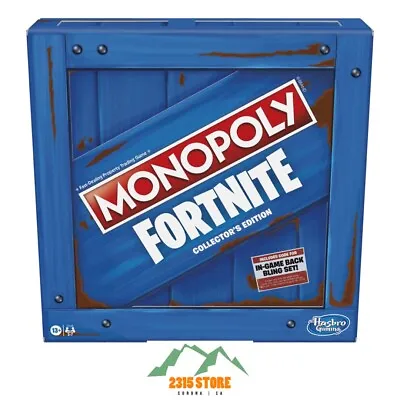 Monopoly Fortnite Collector's Edition Board Game [Brand New In Box With Code] • $17.99