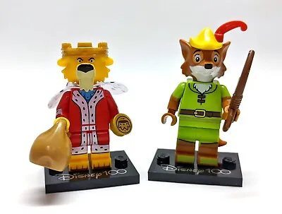 Lego Disney 100 Collectible Series Robin Hood & Prince John FIGURES 71038 2023 • $38.98