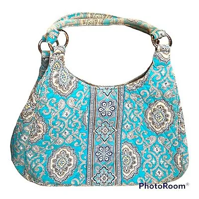 Vera Bradley Totally Turq Large Hobo • $26