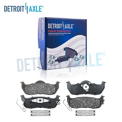 For 2004-2011 2012 2013 2014 2015 Nissan Armada Titan Rear Ceramic Brake Pad Kit • $32.35