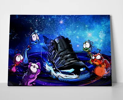Michael Jordan Air 11 Space Poster Or Canvas • $299.95