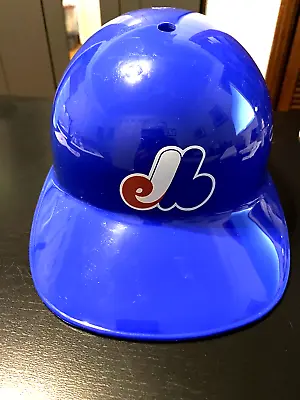 Vintage 1969 Montreal Expos Blue Batting Helmet Plastic Adjustable Laich EXUC • $12.99