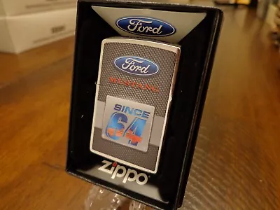 Ford Mustang Since 1964 '64 Zippo Lighter Mint In Box • $28.95