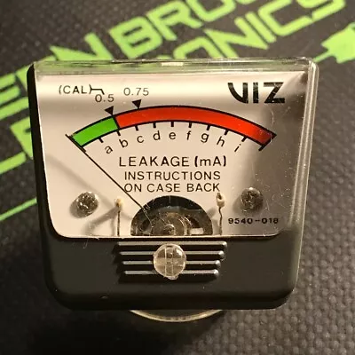 9540-18 - Viz Test Equipment - Leakage Viz Panel Meter • $98.10