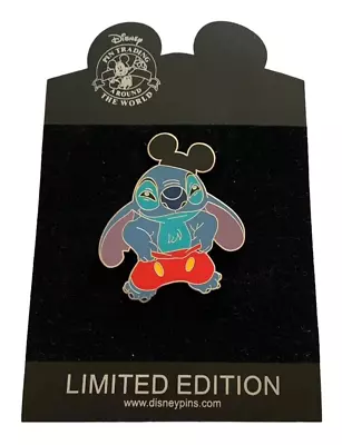 Disney Shopping STITCH As MICKEY MOUSE LE100 Pin LILO & STITCH Halloween • $204