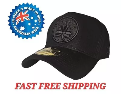 Boston Celtic's Nba New Era 9forty Black On Black Snapback Cap Hat Nfl Mbl Ny La • $36.95