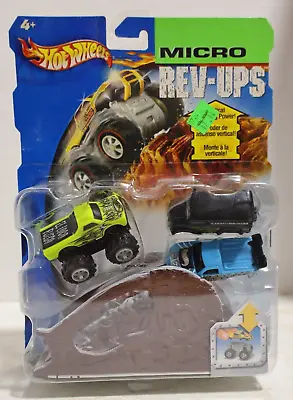 Mattel Hot Wheels Rev Ups El Loco Fuego Set Monster Truck • $39.99