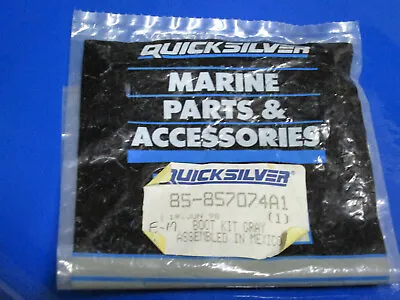 $9.50 • Buy Quicksilver Mercury Outboard 857074A1 Grey Spark Plug Boot Terminal Kit