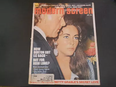 Roger Moore Elizabeth Taylor Betty Grable - Modern Screen Magazine 1973 • $7.99