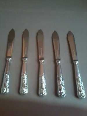 Mappin & Webb5 Xtable Fish Knives(8 L)mappin Plate Quality Cutlery. • £25