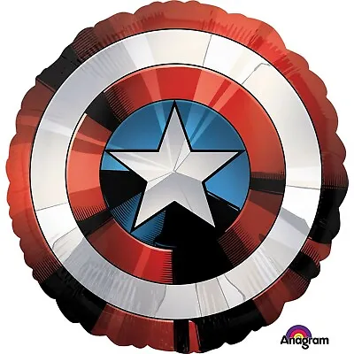 28  Avengers Shield Jumbo Foil Balloon Party Decorating Supplies • $9.69