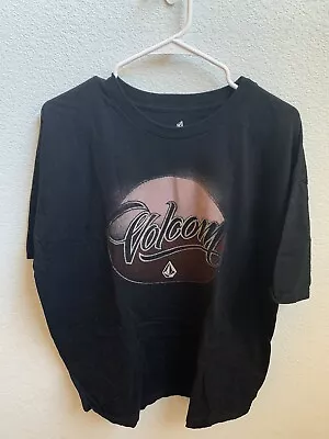 Volcom Black Short Sleeve T-Shirt Size X-Largr • $0.99