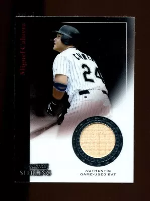 2004 Bowman Sterling Miguel Cabrera Game Used Bat • $9.99