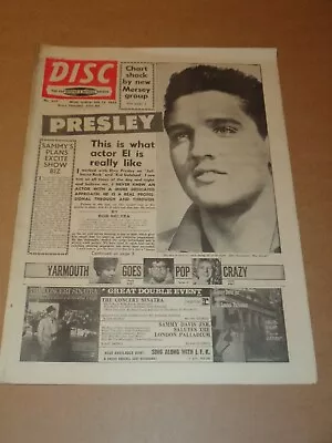 Disc - July 13 1963 Elvis Presley Cover (Searchers/Julie Grant/Brian Poole) • $8.70