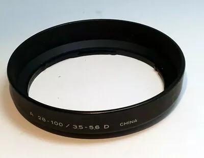 55mm Minolta Lens Hood  Shade For MINOLTA A  AF 28-100mm F3.5-5.6 D Maxxum LENS  • $19.78