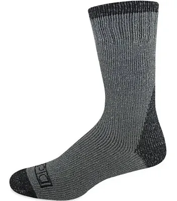 Dickies Steel Toe Crew Performance Thermal Work Socks Acrylic Mens 6-12 Gray • $10.68