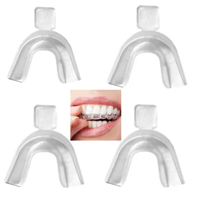 4pcs Thermoplastic Moldable Teeth Whitening Trays Mouth Guard Grinding Teeth • $7.99