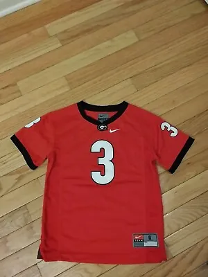 Georgia Bulldogs NCAA Nike Team Toddler Football Jersey Size 6 • $24.99