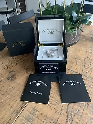£140 • Buy Exquisite Andre Belfort Unisex Watch - Grande Dame Automatic Movement 21 Jewels