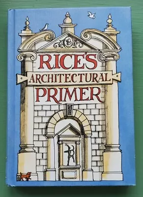 £9.99 • Buy Rice's Architectural Primer By Matthew Rice Hardback Book Emma Bridgewater Hubby