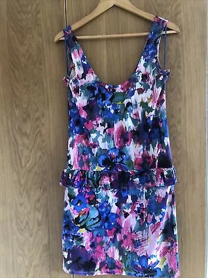 Miss Selfridge Floral Dress Size 10 • £3.50