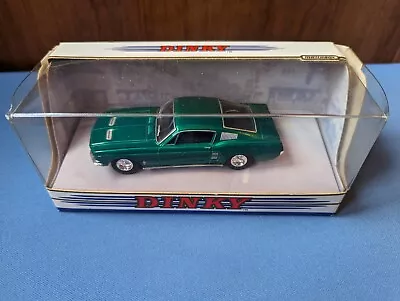 Matchbox Dinky 1/43 Green 1967 FORD MUSTANG Fastback Chrome Wheels • $7.98
