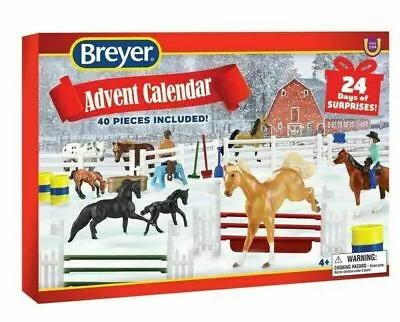 In Stock Breyer 2021 Christmas Holiday Advent Calendar 40 PC Mini Whinnies • $55