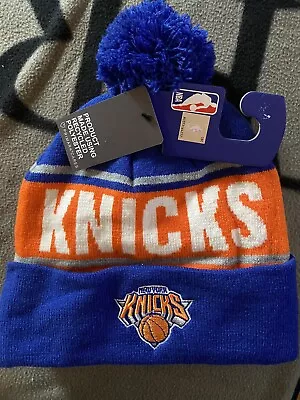 NBA   Knicks Basketball  Licensed   Pom  Beanie  Hat • £9.99