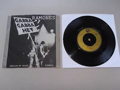 Ramones -Swallow My Pride 7 /Punk/Damned/Clash/Buzzcocks/Adverts/Dickies/UK Subs • £12