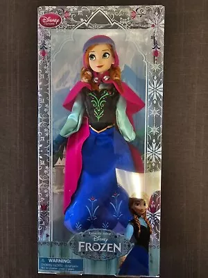 Disney Store Classic Doll Collection Anna From Frozen 12  New In Box • $19.99