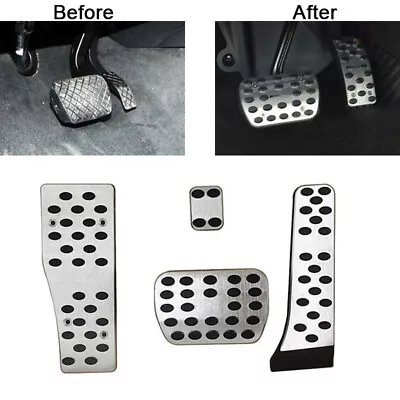US Alloy Pedal Covers Fit For Mercedes Benz A E C S GLK CLK SL W203 W204 W212 US • $34