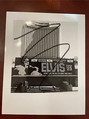 Elvis Presley Hilton Las Vegas 8x10 Photo • $3.99