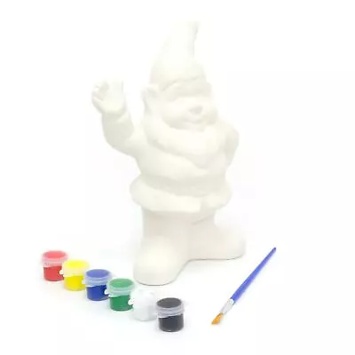 Creative Craft Paint Your Own Garden Gnome Set - Traditional Gnome Waving • £10.99