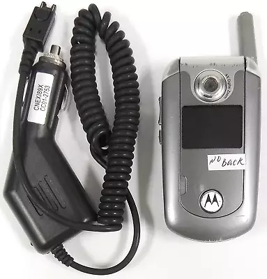 Motorola E Series E815 - Silver And Gray ( Verizon ) Rare Flip Phone - READ • $17.84