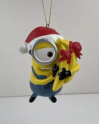Despicable Me Minion Carl With Banana Christmas Ornament Universal Studios 3.5  • $9